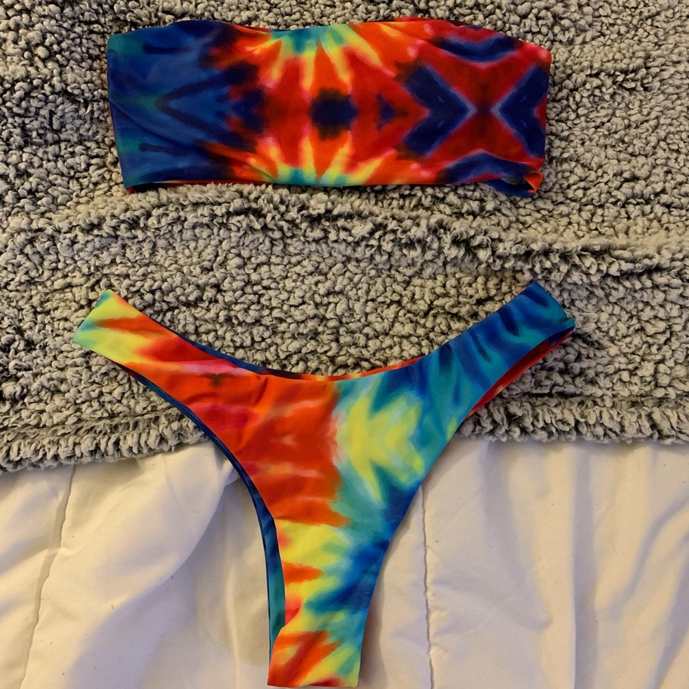 Tie-Dye Zaful Bikini